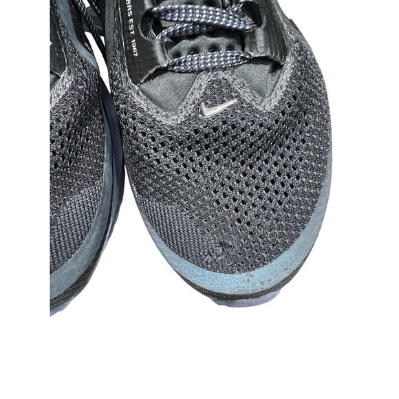 Nike Pegasus Premium Running Shoes HQ2592-006 Black Metallic Silver Size 10.5 - Picture 6 of 12